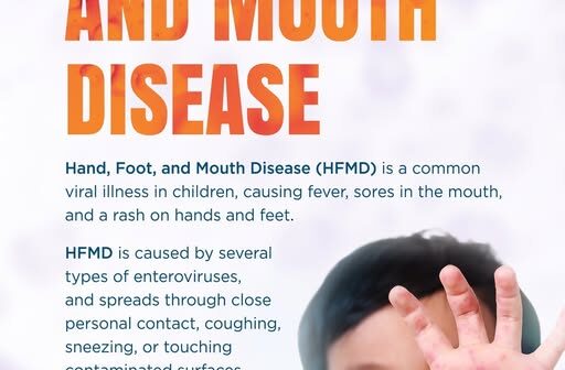 MINISTRY OF HEALTH CONFIRMS HAND, FOOT, and MOUTH DISEASE OUTBREAK – PUBLIC ADVISED TO REMAIN VIGILANT