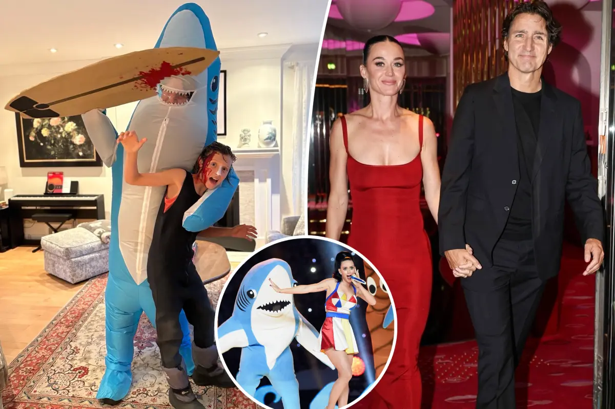 Fans think Justin Trudeau's Halloween 2025 costume is nod to Katy Perry
