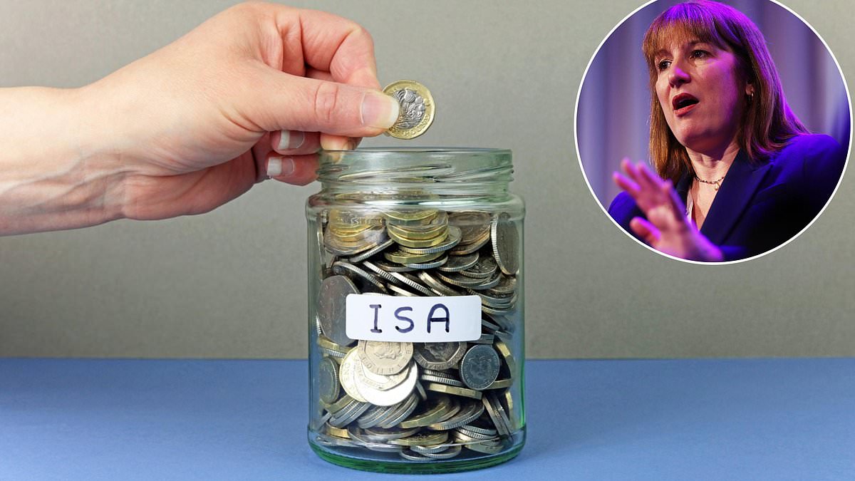 Almost HALF of money saved is put in a cash Isa, as Rachel Reeves mulls plan to slash allowance