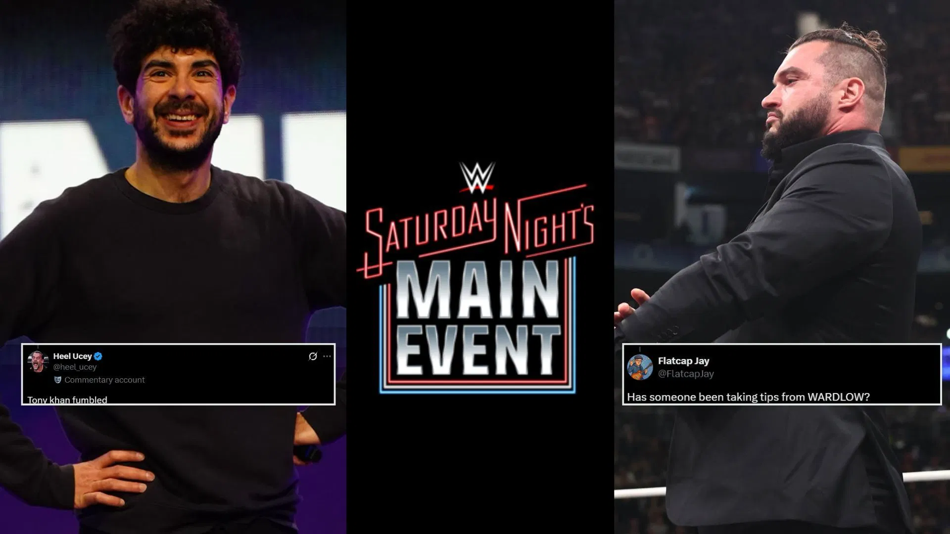 "Tony Khan fumbled," "Taking tips from WARDLOW?" - Fans erupt after ex-AEW star suddenly wins title at WWE Saturday Night's Main Event