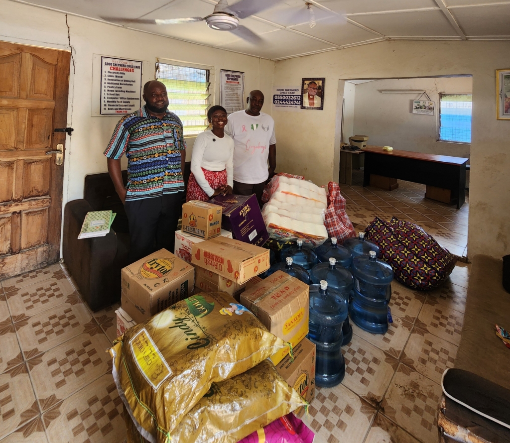 The Zobi Foundation donates to Good Shepherd Orphanage Home
