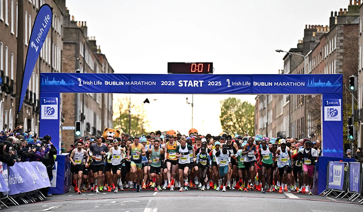 He said yes! Woman proposes to her boyfriend after running Dublin Marathon