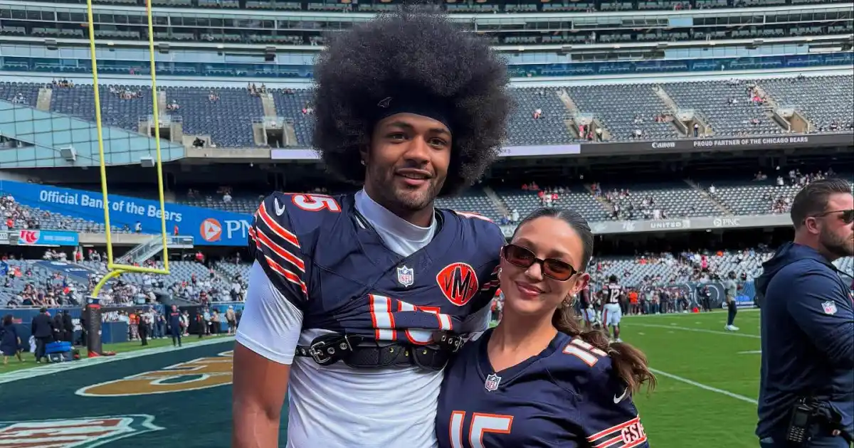 Bears' Rome Odunze Credits Girlfriend During Rollerocaster Year (Excl)