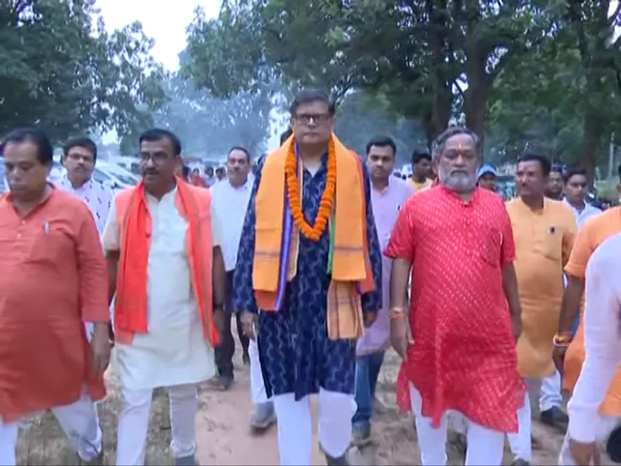 Nuapada bypoll: BJP National VP Baijayant Panda rallies support for Jay Dholakia, highlights ‘double engine’ development