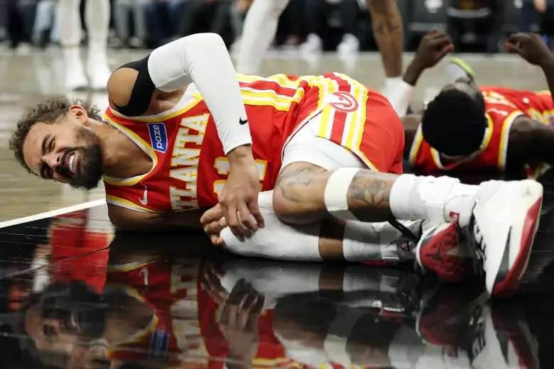 Trae Young Has MCL Sprain, Re-Eval in 4 Weeks