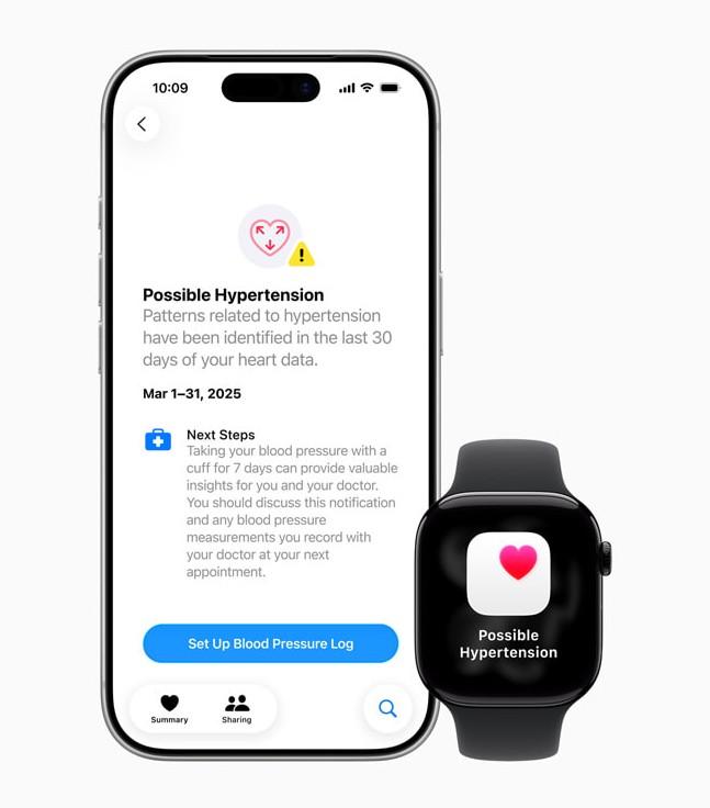 Apple plans to notify 1 million people about hypertension through Apple Watch