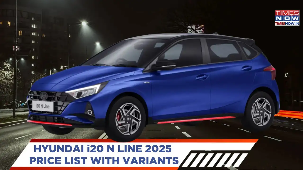 Hyundai i20 N Line - 2025 Price List, Variants, Colours, Mileage, Design