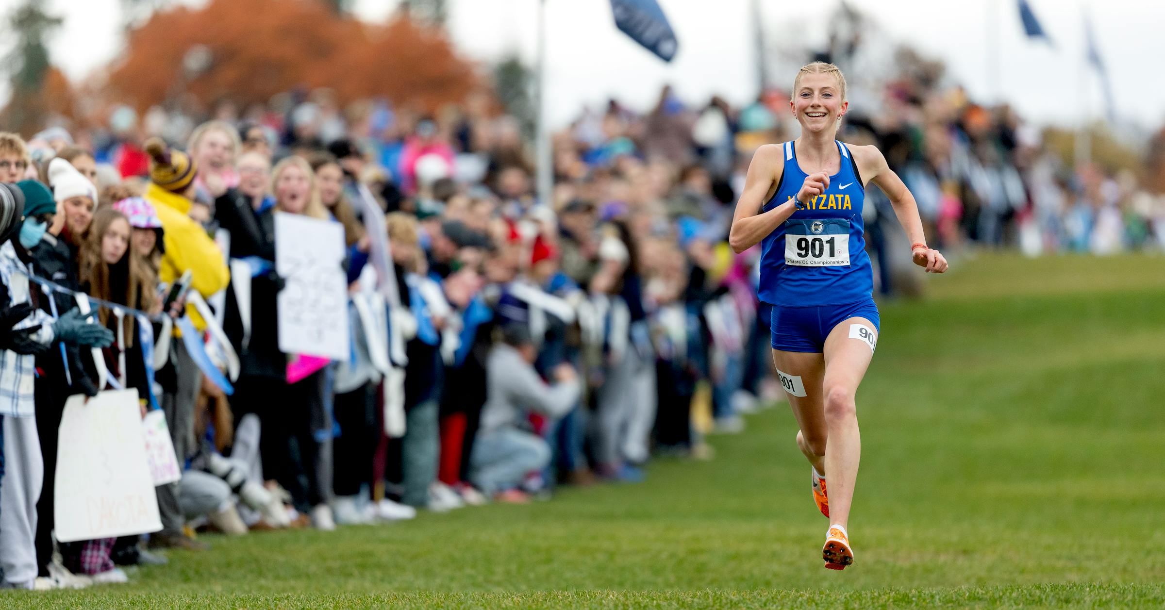 Wayzata runner and team win girls cross-country state championships