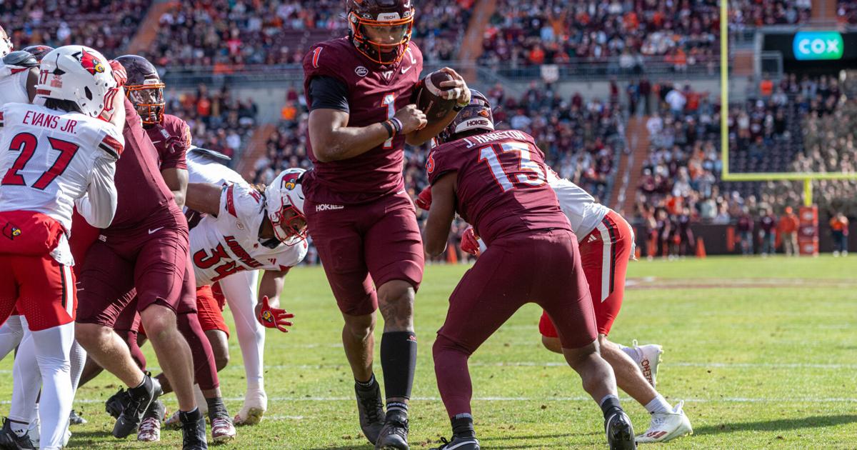 Three takeaways from Hokies' 28-16 loss to No. 16 Louisville