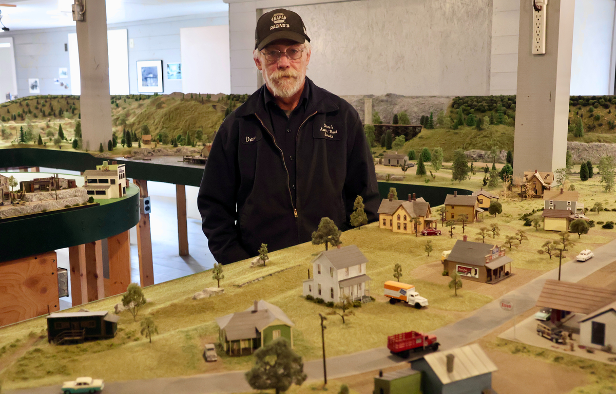He inherited an epic model railroad. Now he wants to share it with Maine