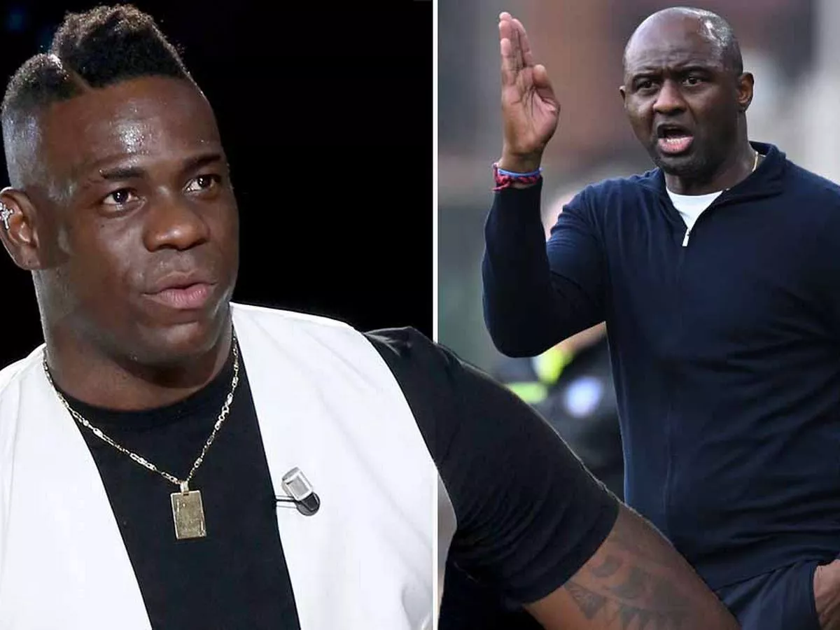 Mario Balotelli sends X-rated parting message to Patrick Vieira after Arsenal legend sacked