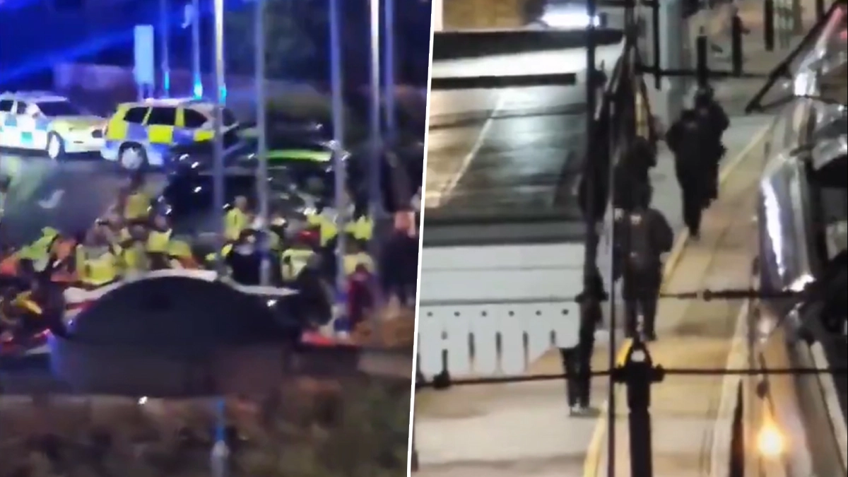 UK Knife Attack: Multiple People Stabbed on Huntingdon-Bound Train in Cambridgeshire, 2 Suspects Arrested (Watch Videos)