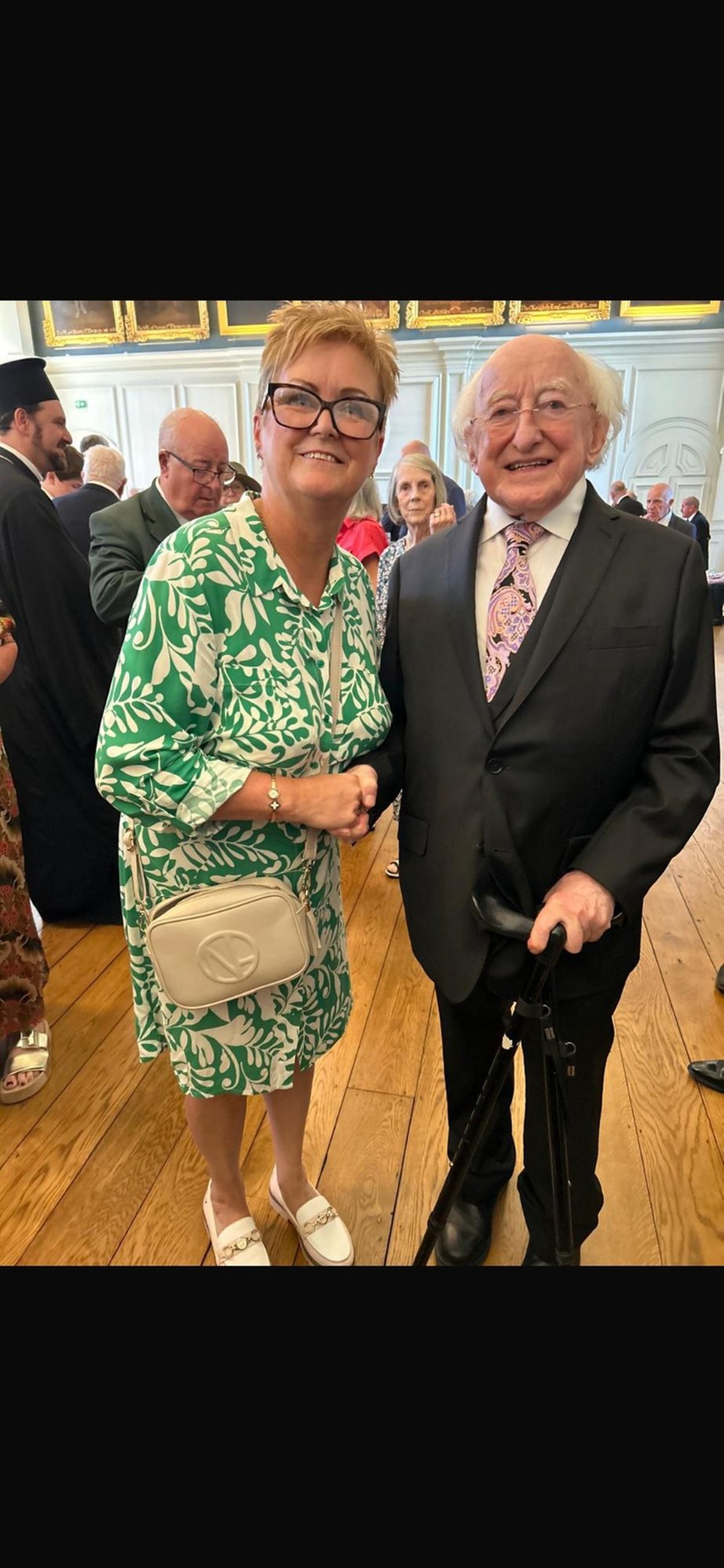 Mid Ulster Council thanks outgoing Irish president Michael D Higgins for his service