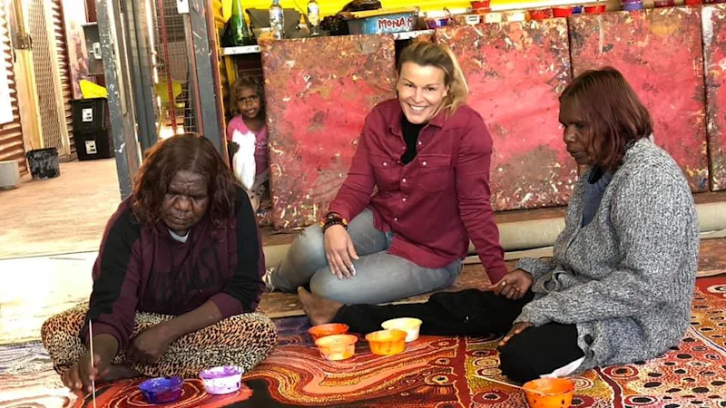 Meet the woman who owns Europe’s biggest collection of Aboriginal art