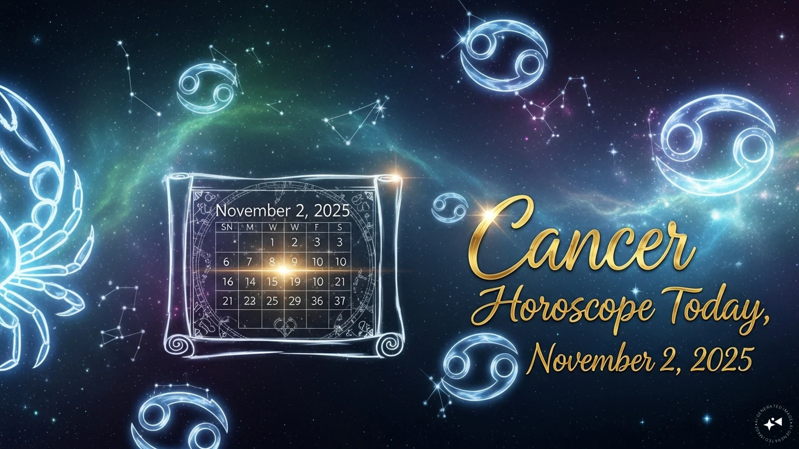 Cancer Horoscope Today, November 2, 2025