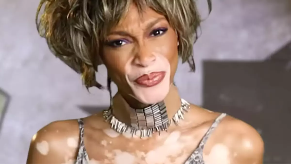 Winnie Harlow slammed by Whitney Houston fans for 'disrespectful' Halloween costume