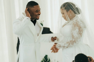 Wedding photos of Olele Salvador and Hannah Kufuor emerge