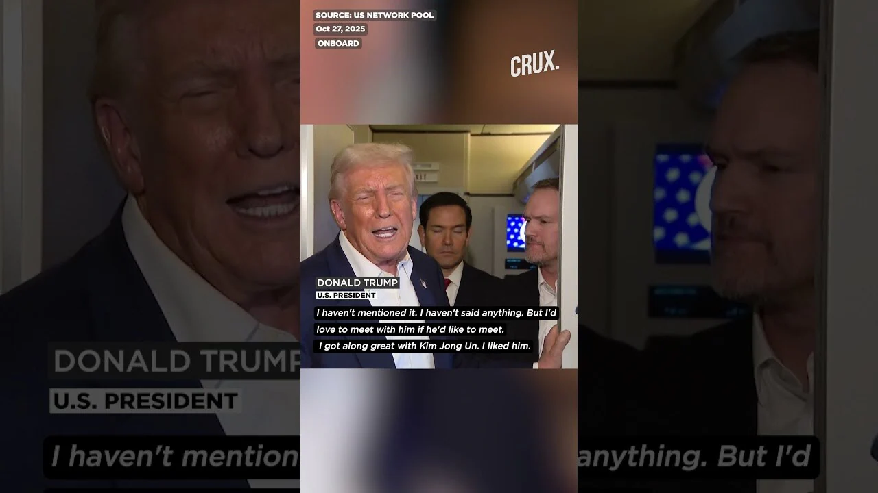 Trump “Would Love” To Meet Kim, Touts Sanctions as ‘Bargaining Chip’