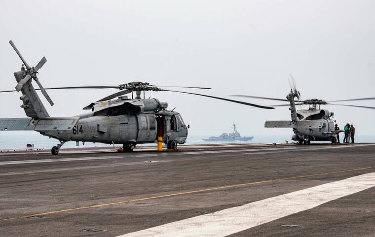 2 U.S. Navy aircraft go down in South China Sea