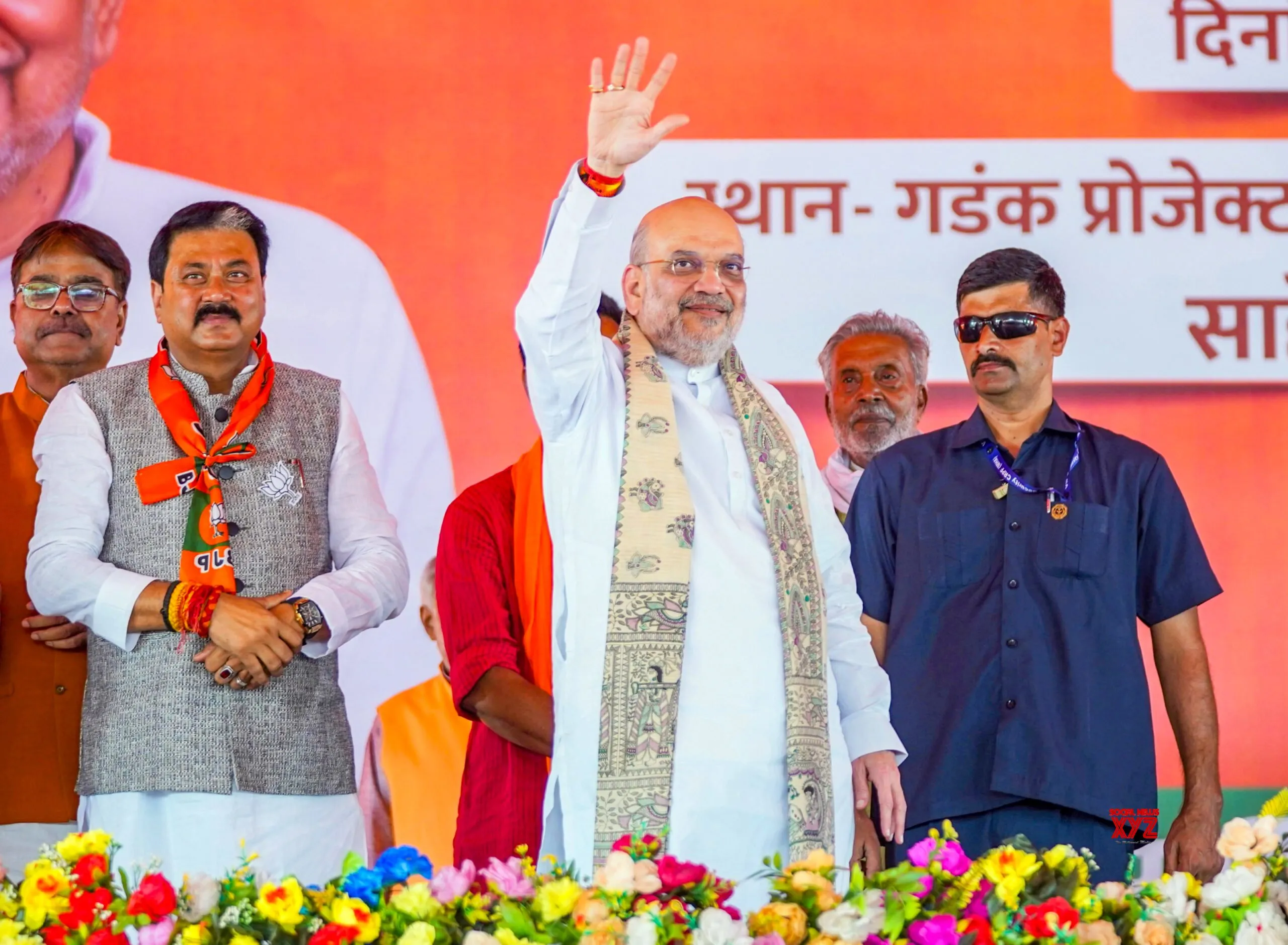 Amit Shah Addresses NDA Rally in Muzaffarpur #Gallery