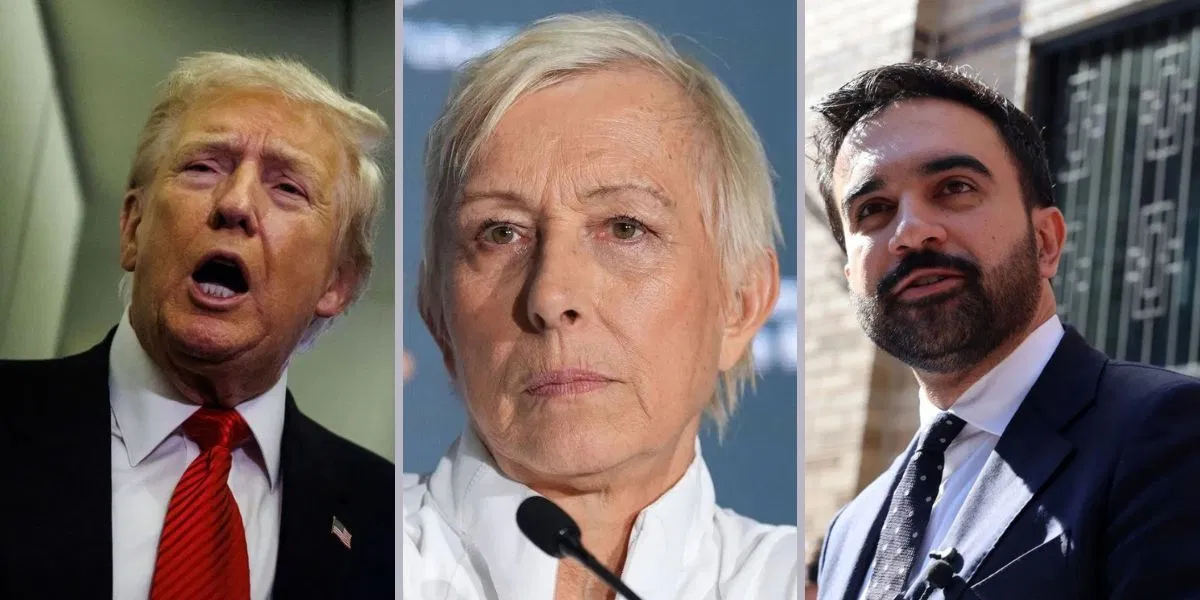 Martina Navratilova labels Donald Trump "insane" after US President makes bizarre comparison between himself and Zohran Mamdani