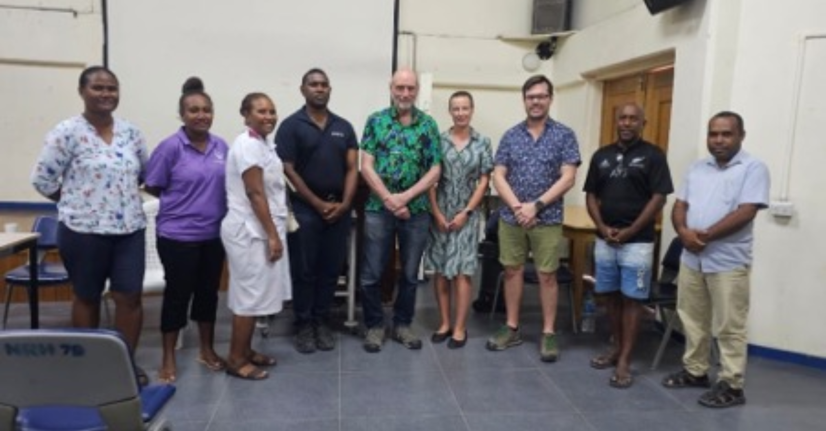 Paediatric cardiology team conduct cardiac screening, reviews