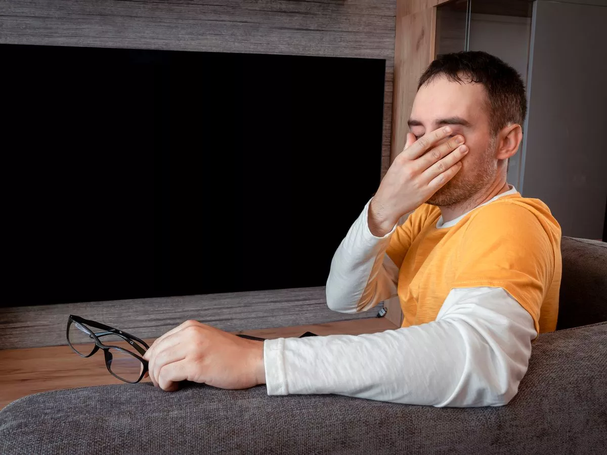 Exact distance TV should be from you to avoid eye problems