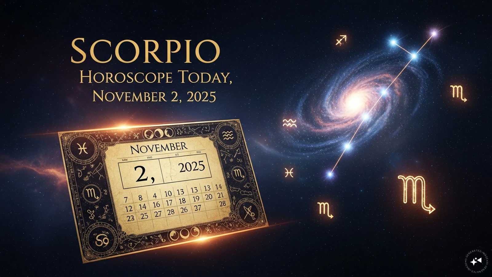 Scorpio Horoscope Today, November 2, 2025