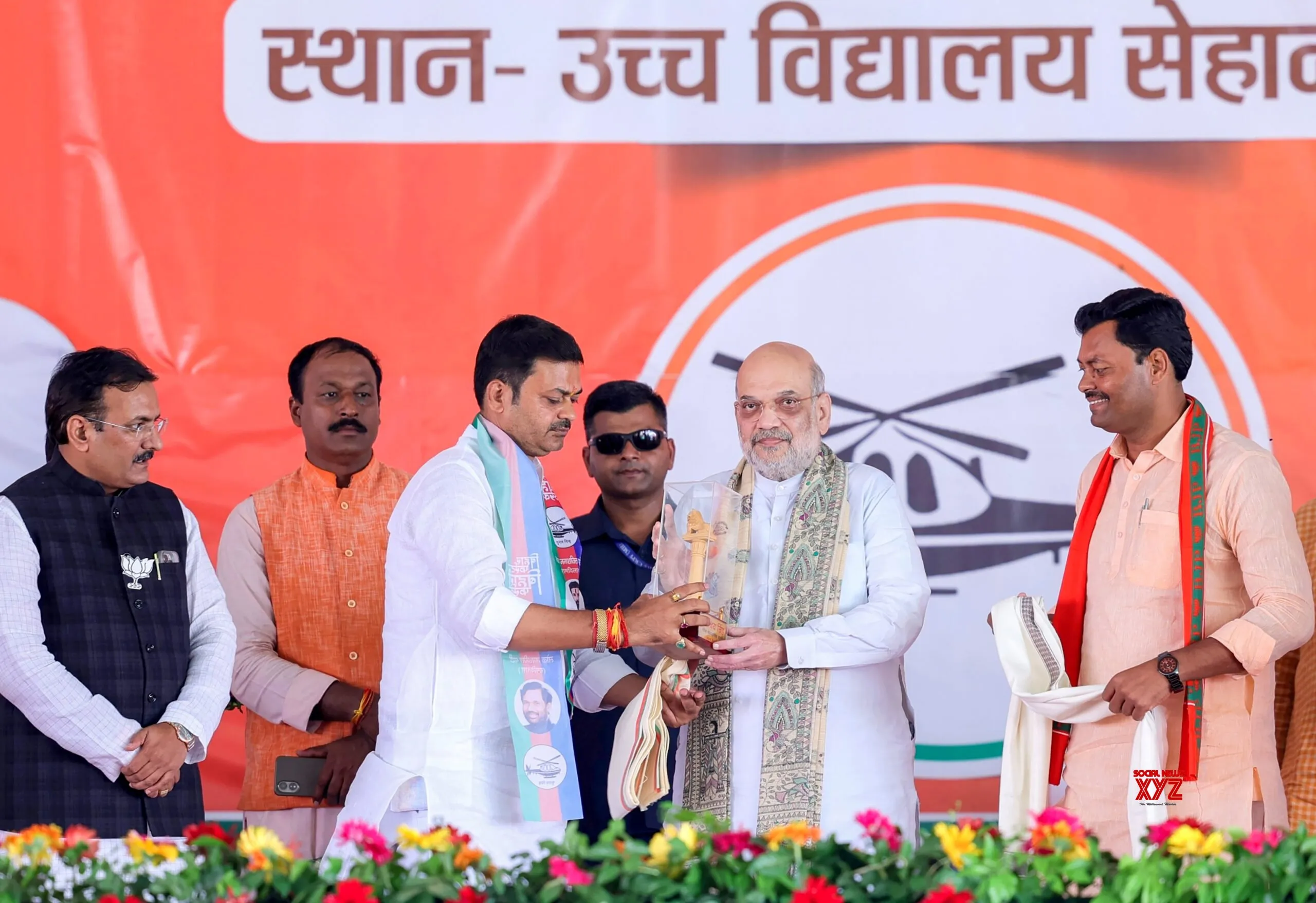 Amit Shah Addresses NDA Rally in Vaishali #Gallery