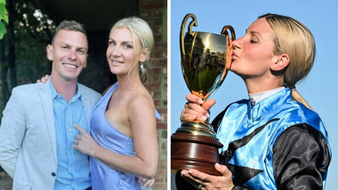 Jamie Melham, husband to make Melbourne Cup history
