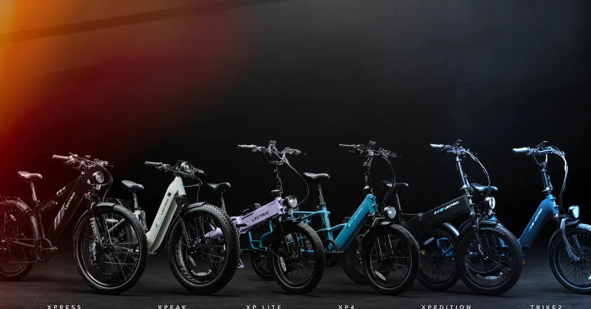 Lectric's early Black Friday Sale offers up to $893 bundles with e-bikes starting from $999