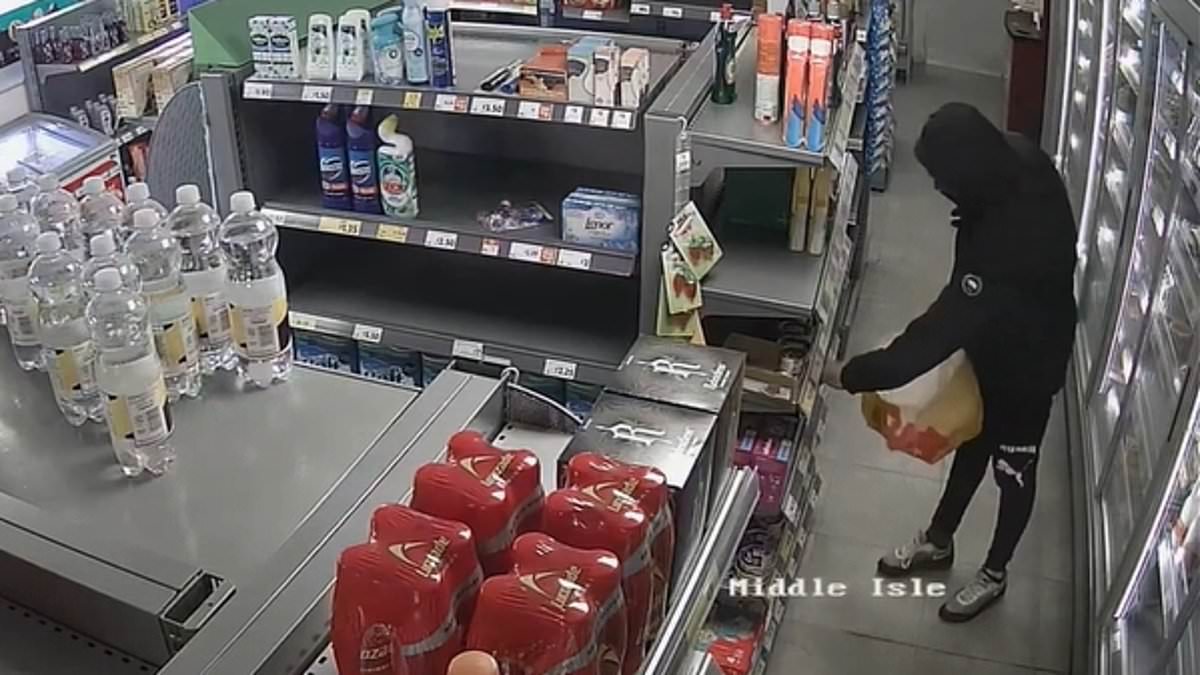 Prolific shoplifter who stole £16k worth of goods from petrol station he targeted more than 100 times is jailed