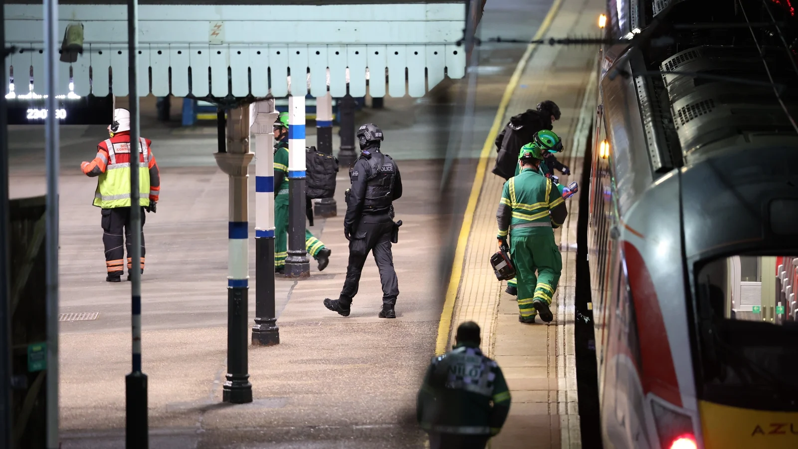 UK counterterror police investigate train stabbing after ten people injured