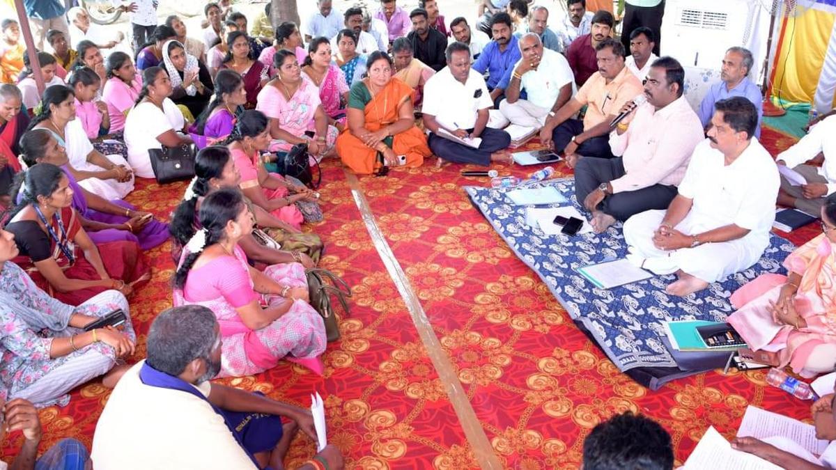 Grama sabha meetings held in Krishnagiri