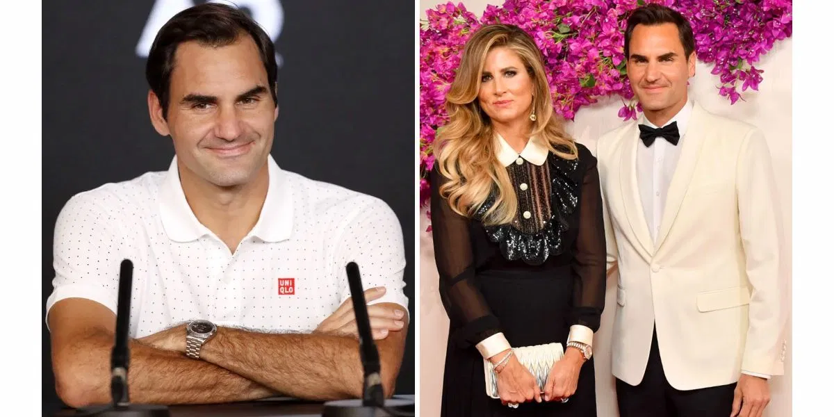 "When I met her I had 0 titles, so she’s been on this ride for the whole time" - When Roger Federer reflected on his wife Mirka's role in his success