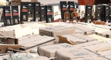 Bihar: Foreign liquor seized ahead of assembly polls