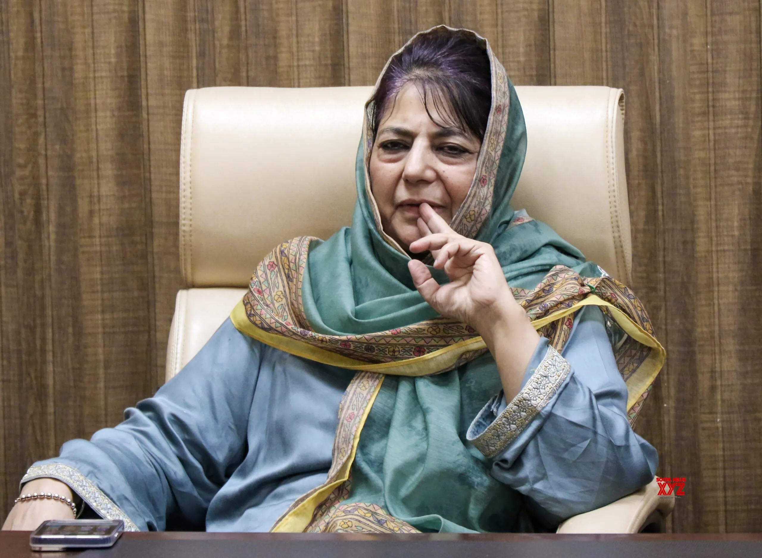 Jammu: Mehbooba Mufti Chairs PDP Workers’ Meeting #Gallery