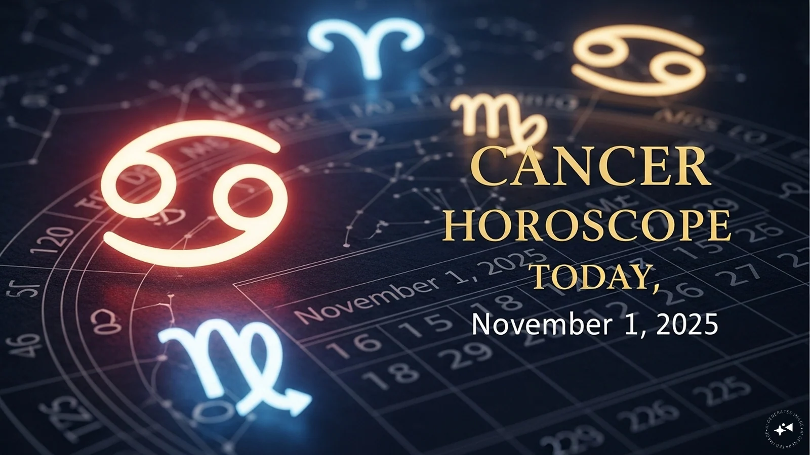 Cancer Horoscope Today, November 1, 2025