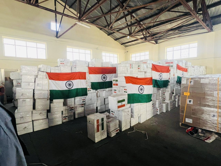 India sends 16 tonnes of medical aid to Afghanistan