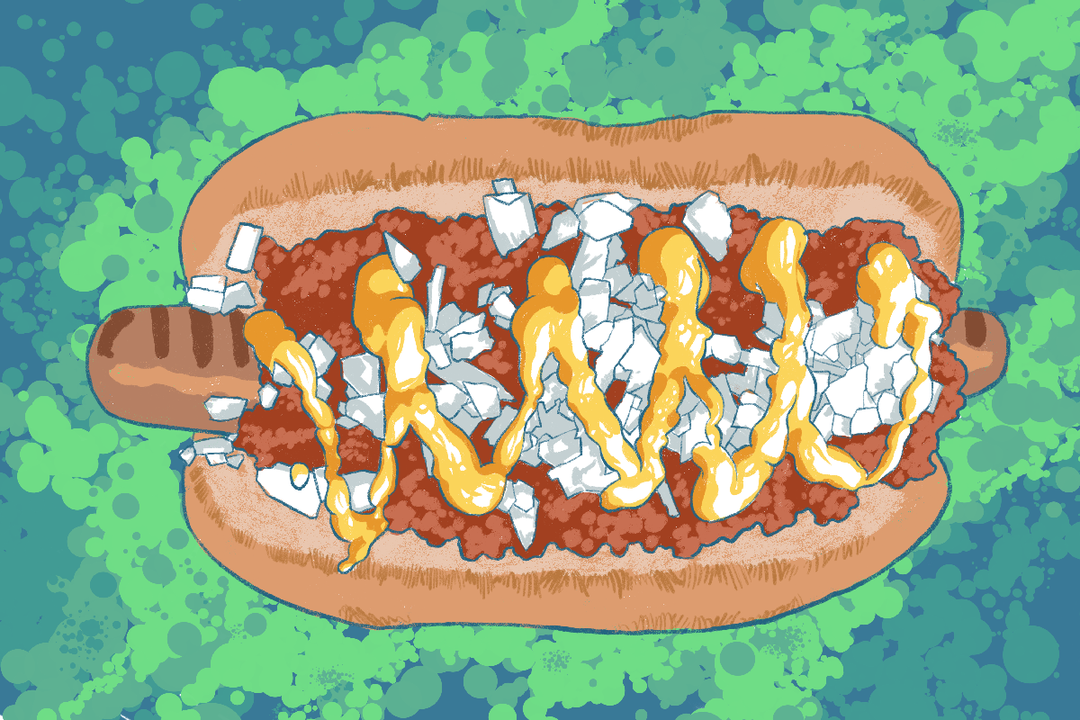 Coney dog, hold the ... chili? Our reporter tries a Detroit classic (sort of).