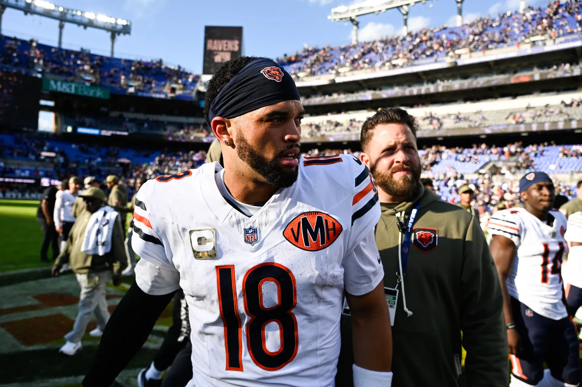 "Never gonna be accurate": Colin Cowherd grills Caleb Williams' inconsistency after Bears' 30-16 loss to Ravens in Week 8