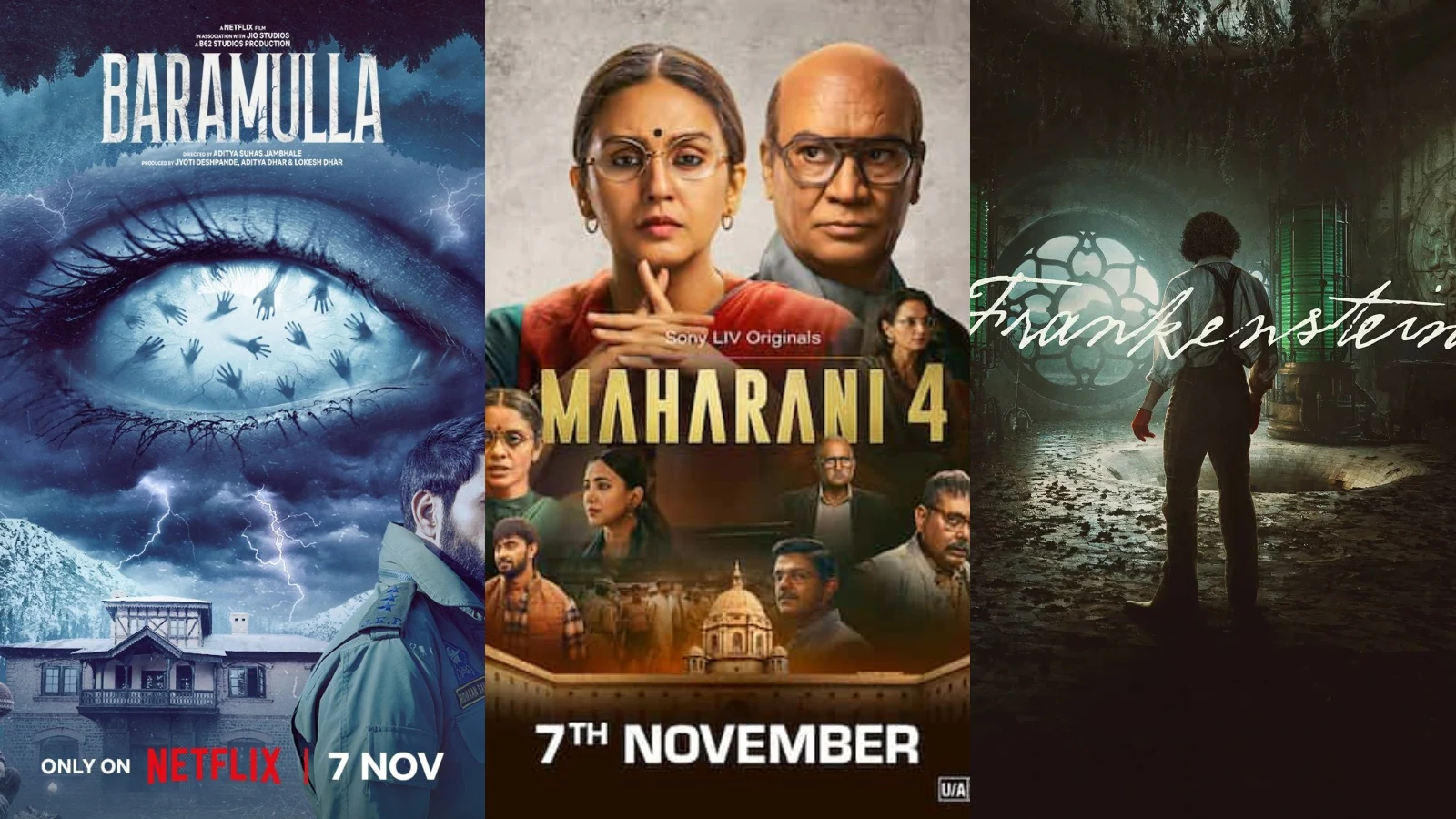 OTT Releases This Week: Maharani Season 4, Baramulla, Frankenstein And More To Binge-Watch