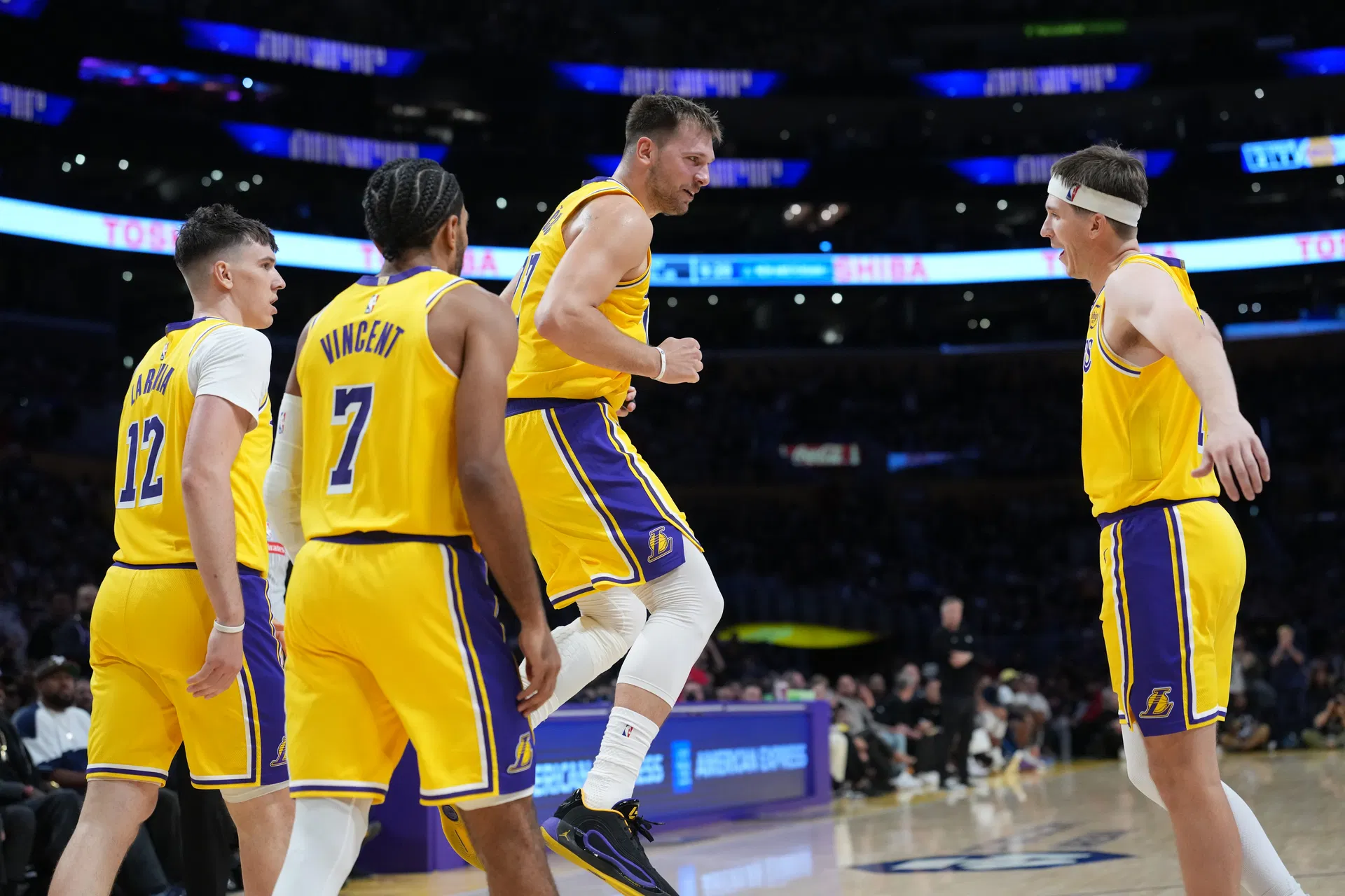 LA Lakers Injury Report: Massive Depth Crisis as Gabe Vincent Hurt, Luka Doncic Out, Only 8 Official Roster Players Available vs. Blazers (Oct. 27)