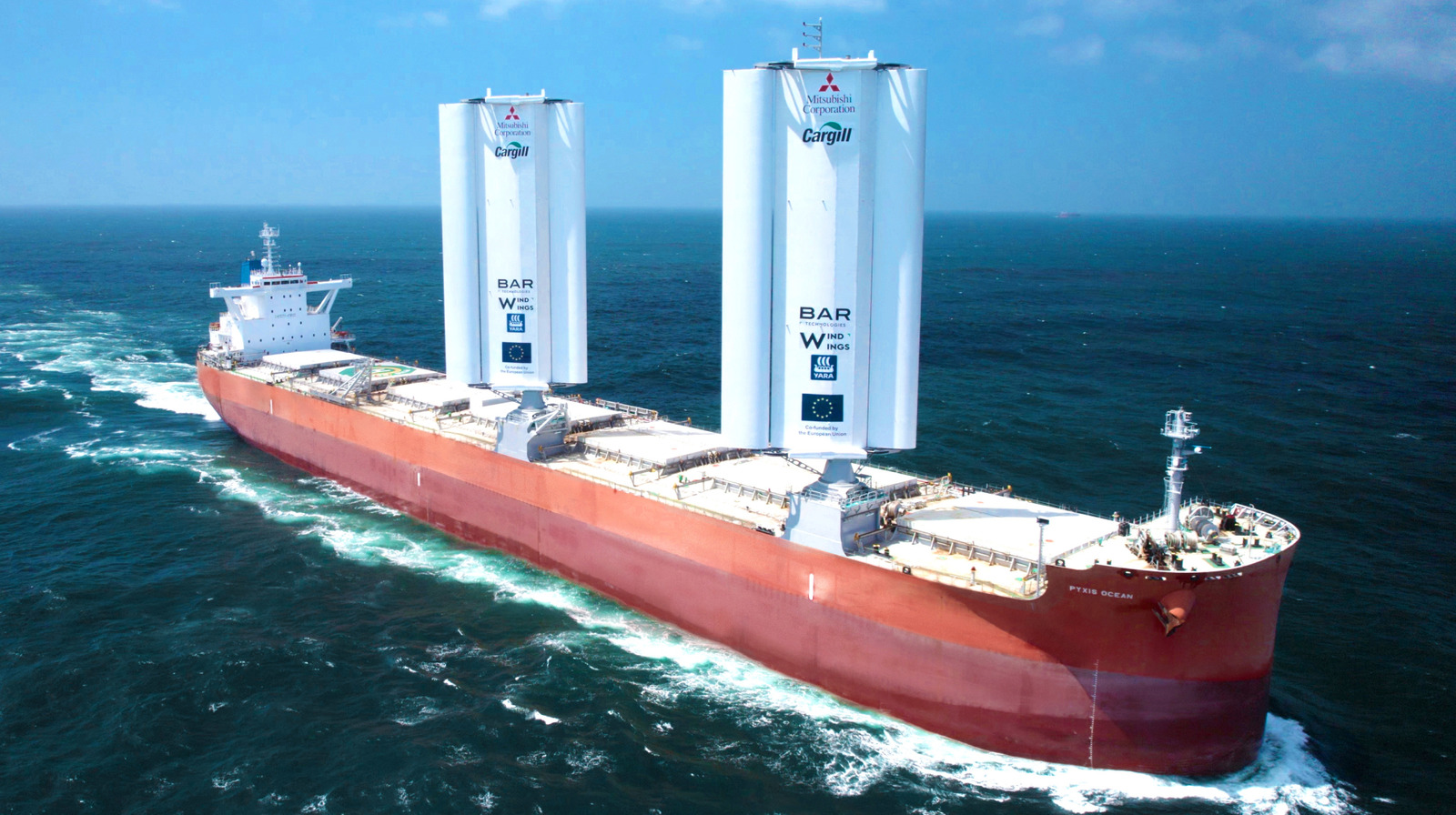 This Ship Uses 2 Sails & Wind-Assisted Propulsion Tech To Cross The Ocean - Here's How It Works