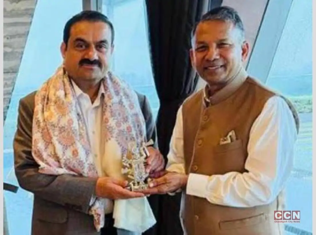 Rajinder Gupta Meets Gautam Adani, Discusses Opportunities in Punjab