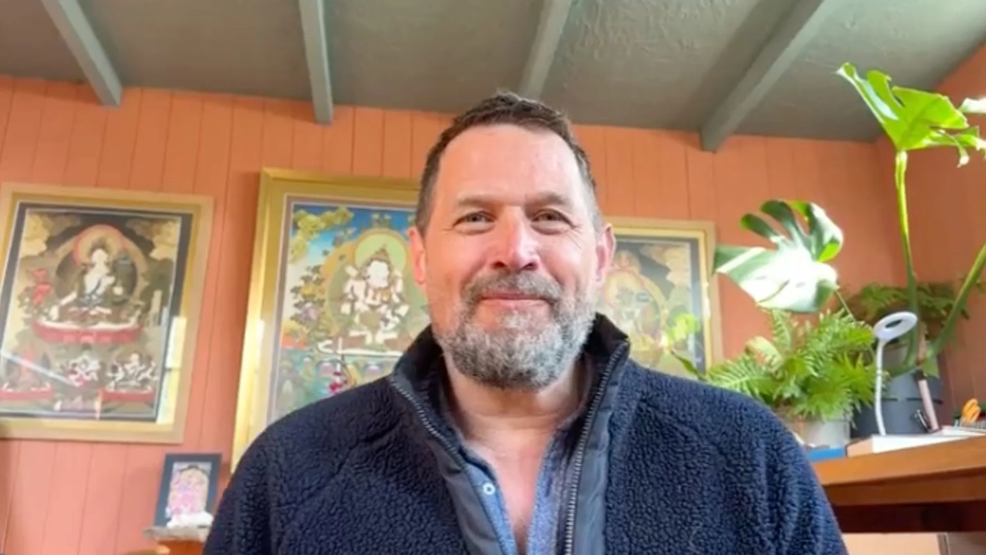 Alistair Appleton's winter 'hibernation' at electricity-free coastguard's cottage