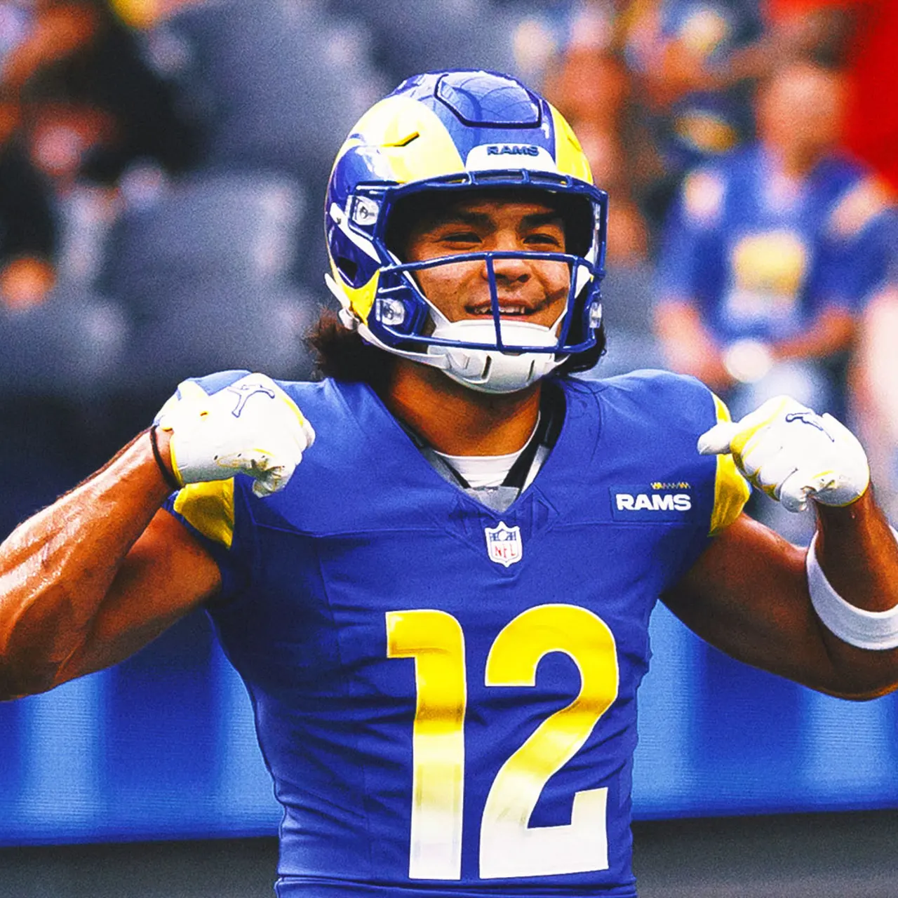 Rams Star WR Puka Nacua Has Upper Body Injury Scare vs. Saints