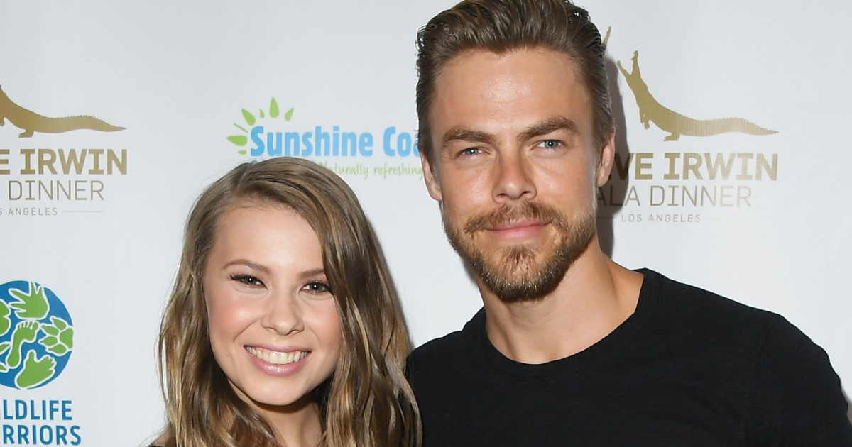 Derek Hough's 'DWTS' Video With Bindi Irwin Has Fans in Their Feels