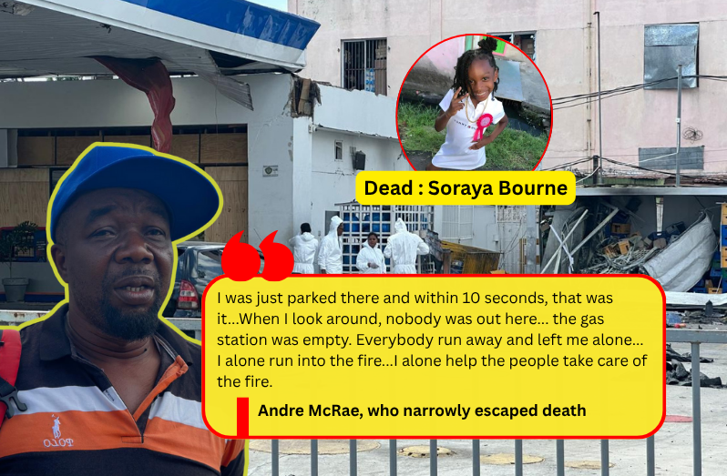 Heroic taxi driver recounts terrifying moments during deadly gas station explosion