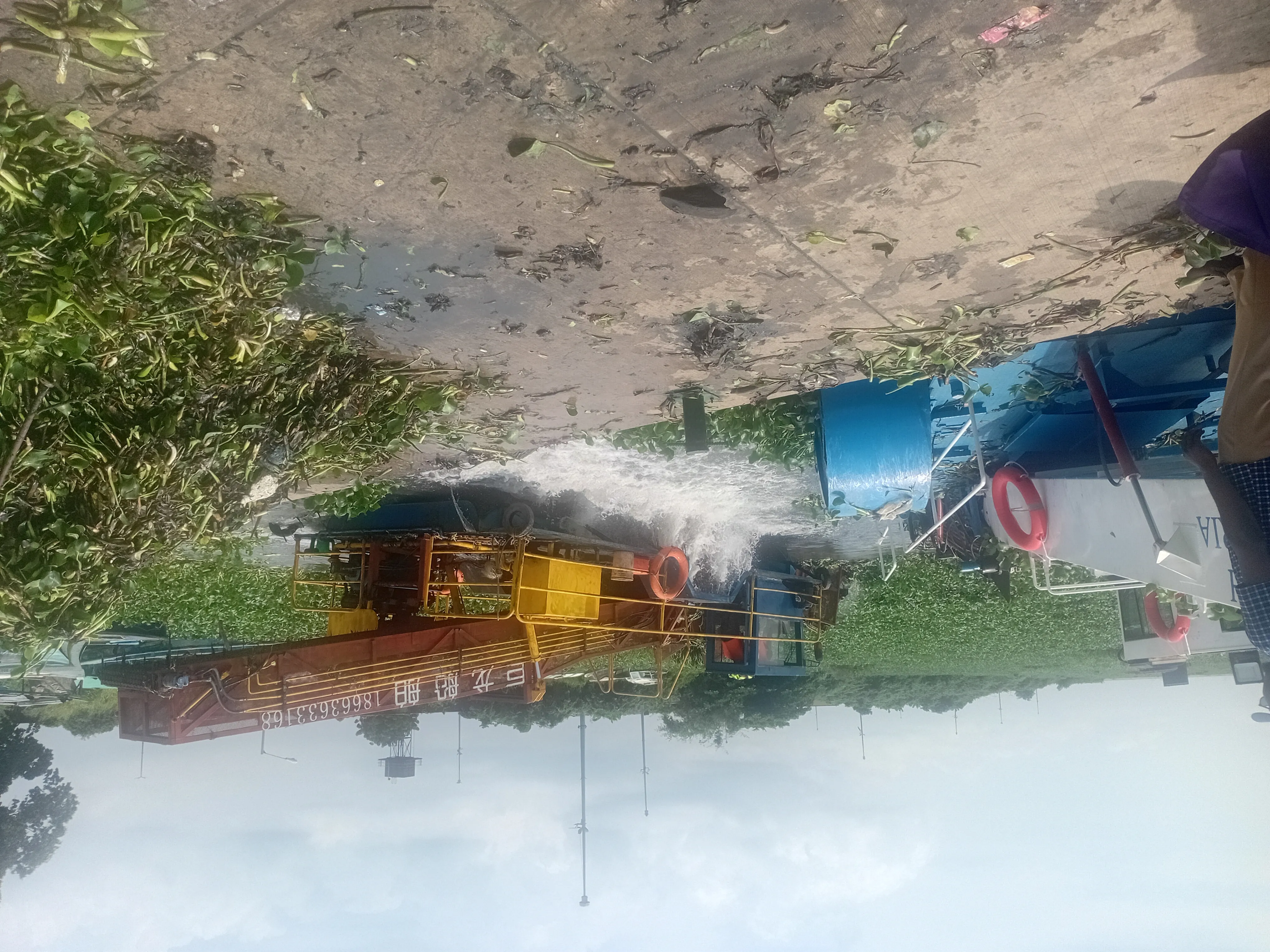 NIWA begins Lagos water hyacinth clearance